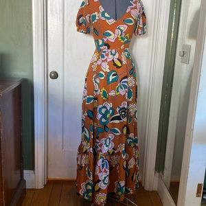 ModCloth Savor the statement Maxi Dress